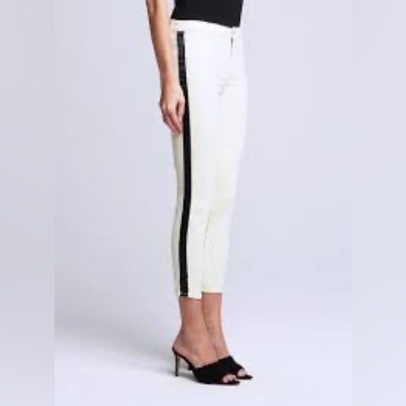 171- L’AGENCE NWT Margot H/R Skinny S/S Tape - Vanilla Custard, Size 23 - Picture 1 of 6
